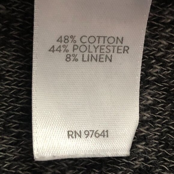 Pure J Jill Linen Blend Open Whimsigoth Cardigan Sweater - Picture 8 of 10